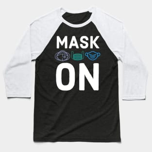 mask on Baseball T-Shirt